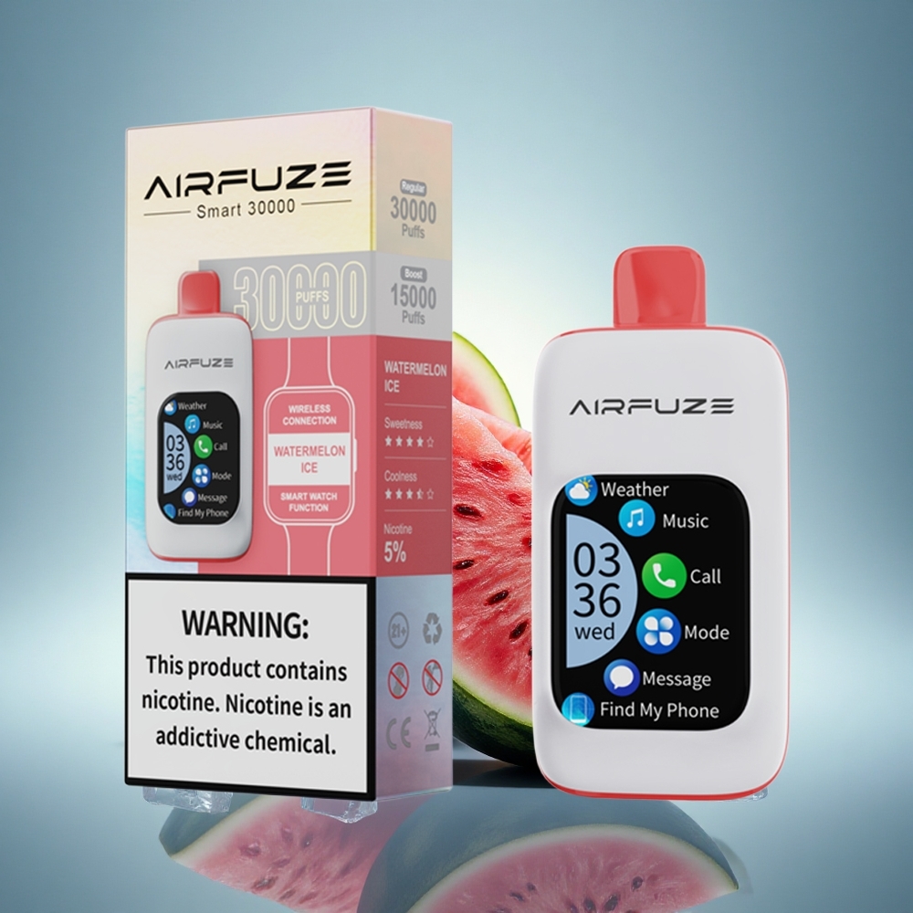 AirFuze Smart 30000 Puffs Glace à la Pastèque 5% Nicotine 900mAh
