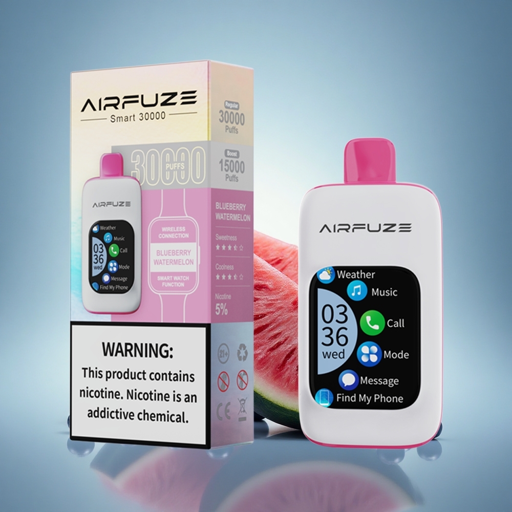 AirFuze Smart 30000 Puffs Pastèque Myrtille 5% Nicotine 900mAh