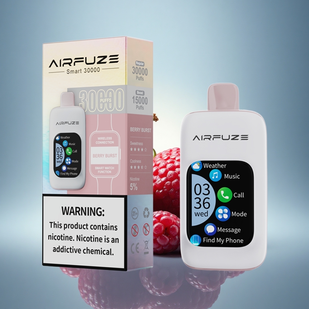 AirFuze Smart 30000 Puffs Éclat de Baies 5% Nicotine 900mAh