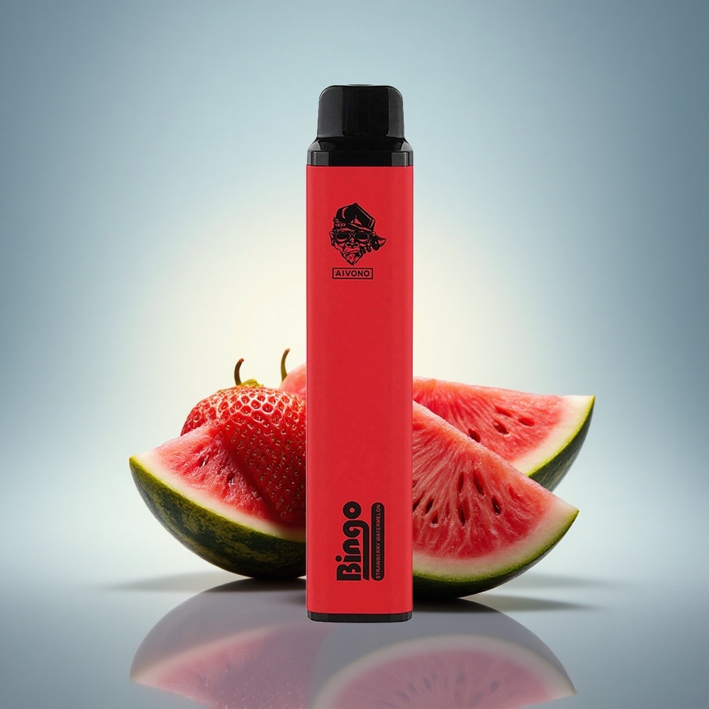 Aivono Aim Bingo 4000 Puffs Fraise Pastèque 1000mAh 5% Nicotine