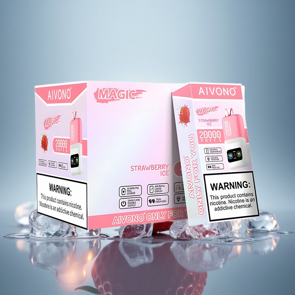 Aivono Aim Magic 20000 Puffs Glace à la Fraise 5% Nicotine 600mAh