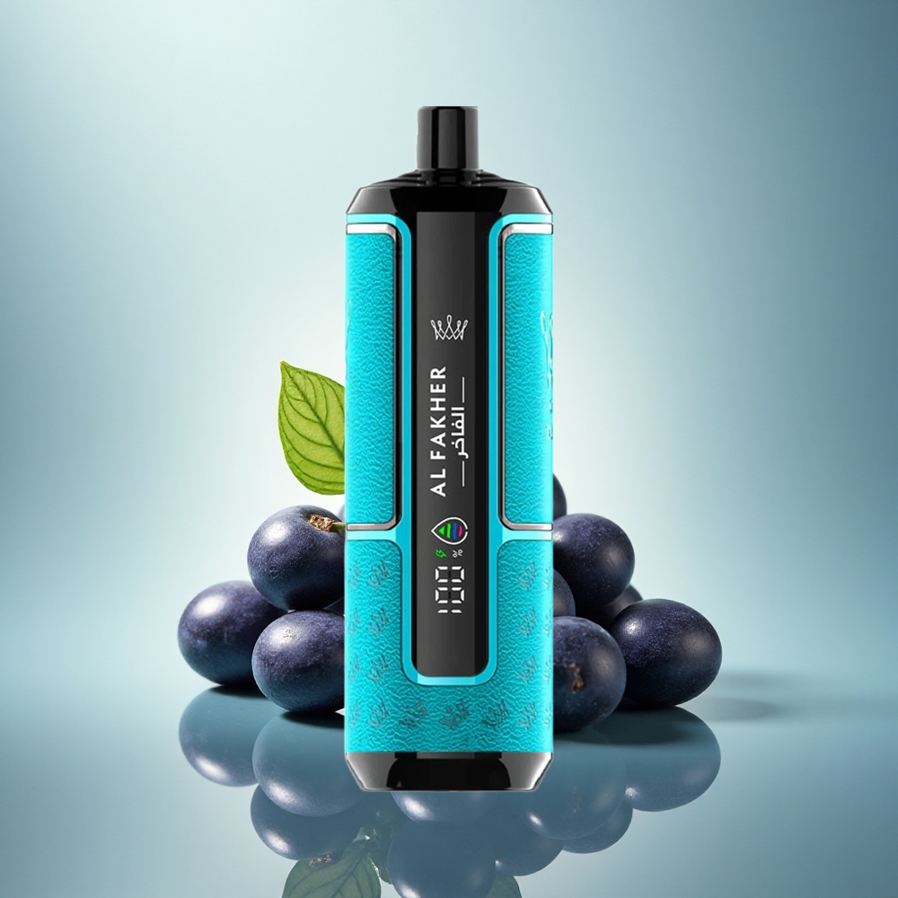 Al Fakher Crown Bar 15K Hypermax Menthe Cassis 600mAh 22ml