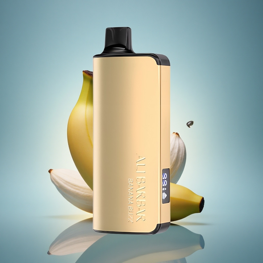 Alibarbar Ingot 9000 Puffs Banane Bourdonnement 2350mAh 22ml