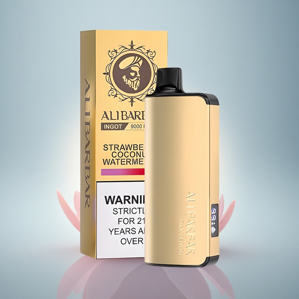 Alibarbar Ingot 9000 Puffs Citron Rose 22ml 2350mAh