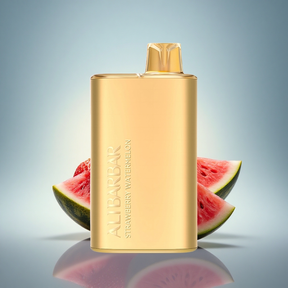 Alibarbar Rich 8000 Puffs Fraise Pastèque 2000mAh 1.1Ohm