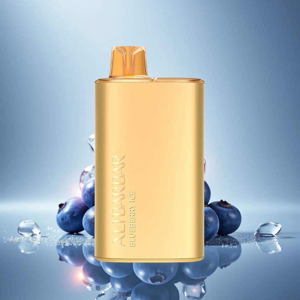 Alibarbar Rich 8000 Puffs Glace Myrtille 20ml 2000mAh