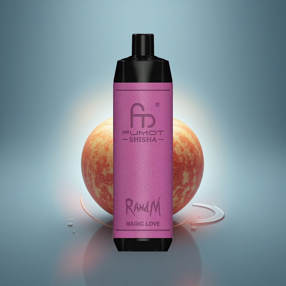 RandM Fumot Shisha 10000 Puffs Amour Magique avec LED et 0,5% de nicotine