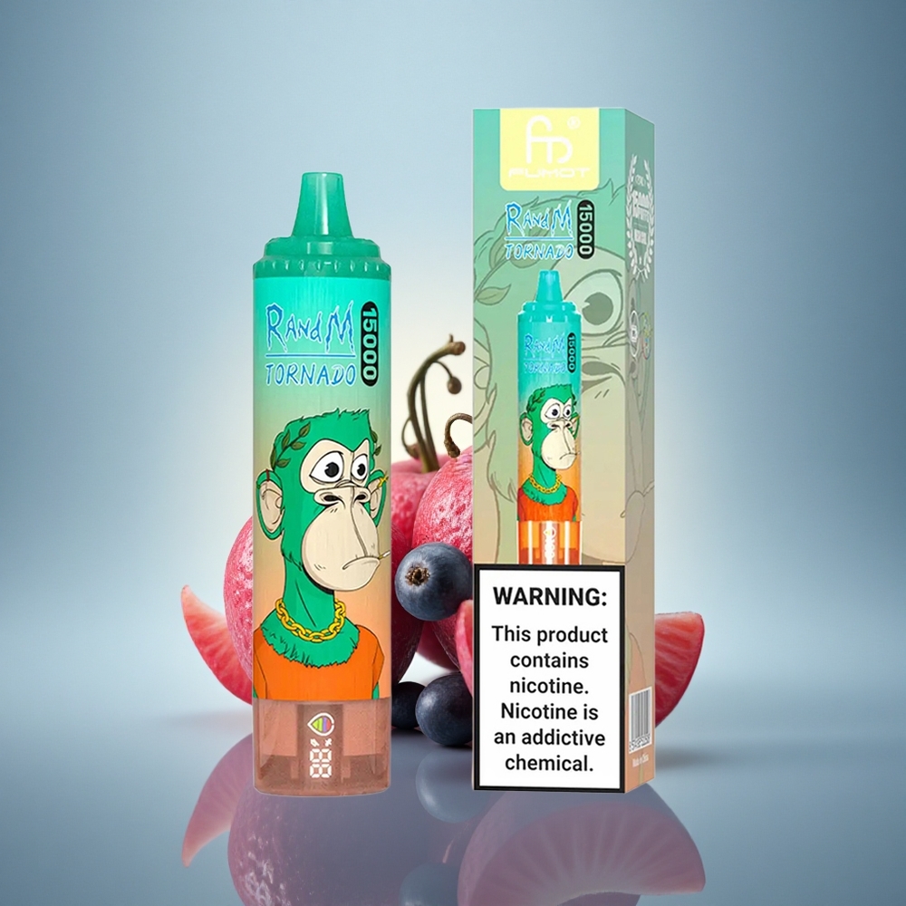RandM Fumot Tornado 15000 Puffs Baie Triple 25ml 850mAh