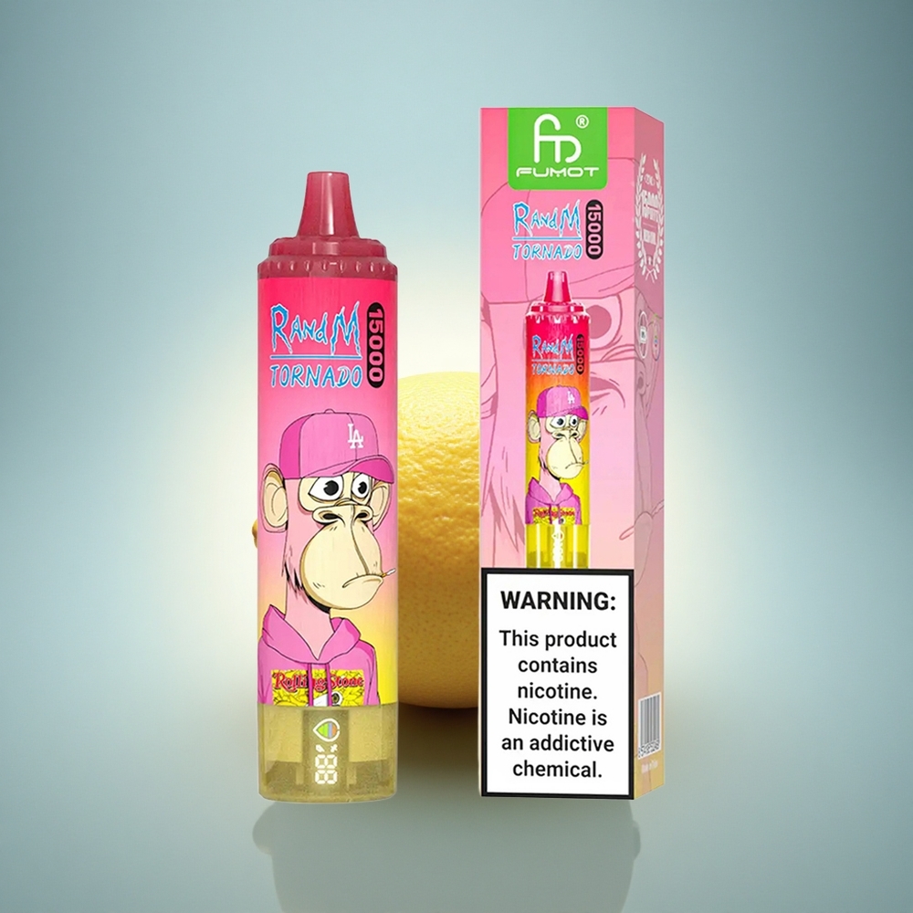 RandM Fumot Tornado 15000 Puffs Citron 25ml 850mAh