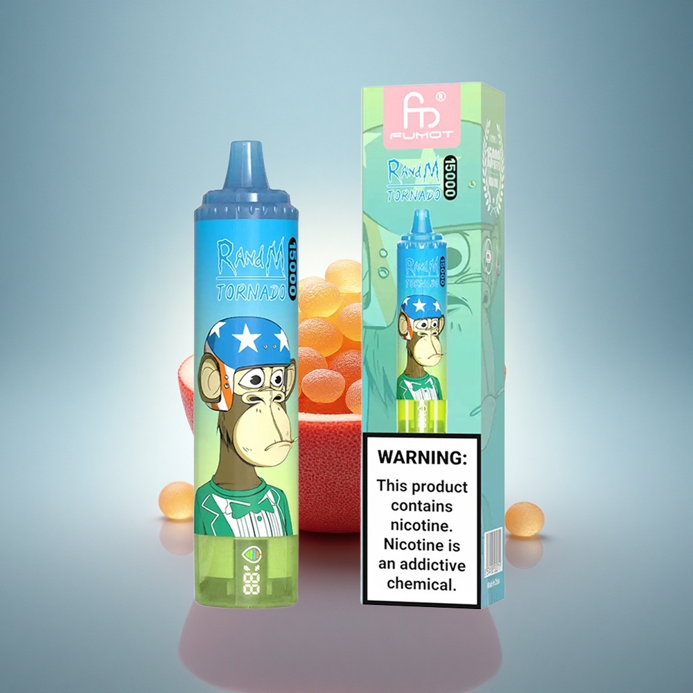 RandM Fumot Tornado 15000 Puffs Ourson Gummy 25ml 850mAh