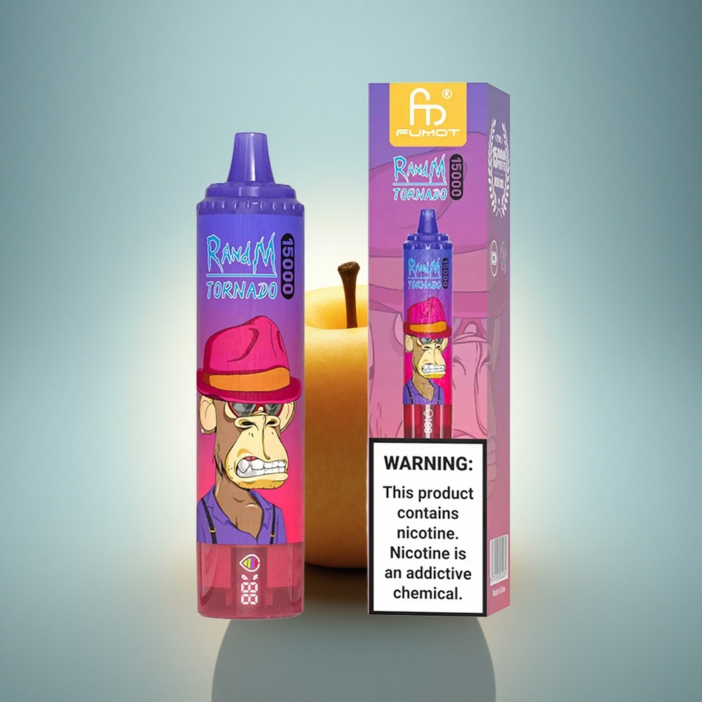 RandM Fumot Tornado 15000 Puffs Pomme Acidulée 25ml 850mAh