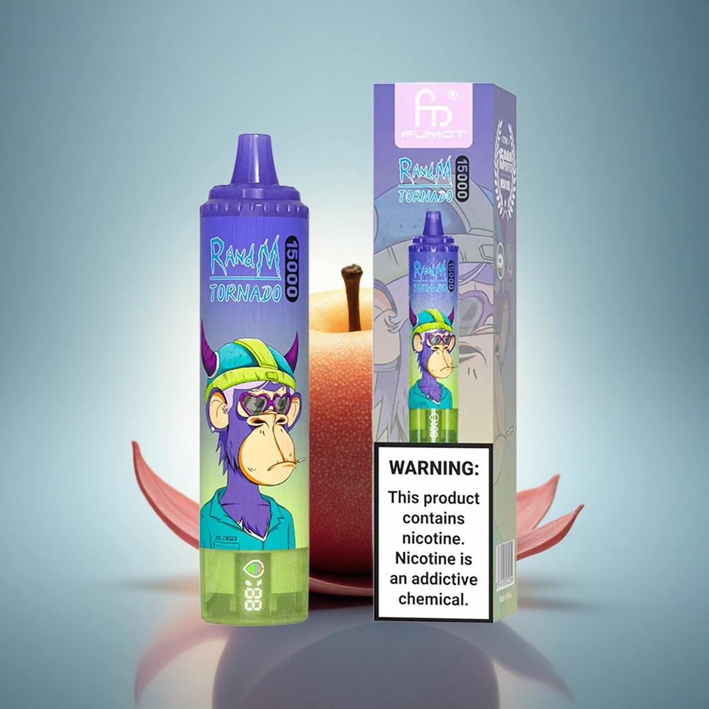 RandM Fumot Tornado 15000 Puffs Vimto Électrique 25ml 850mAh