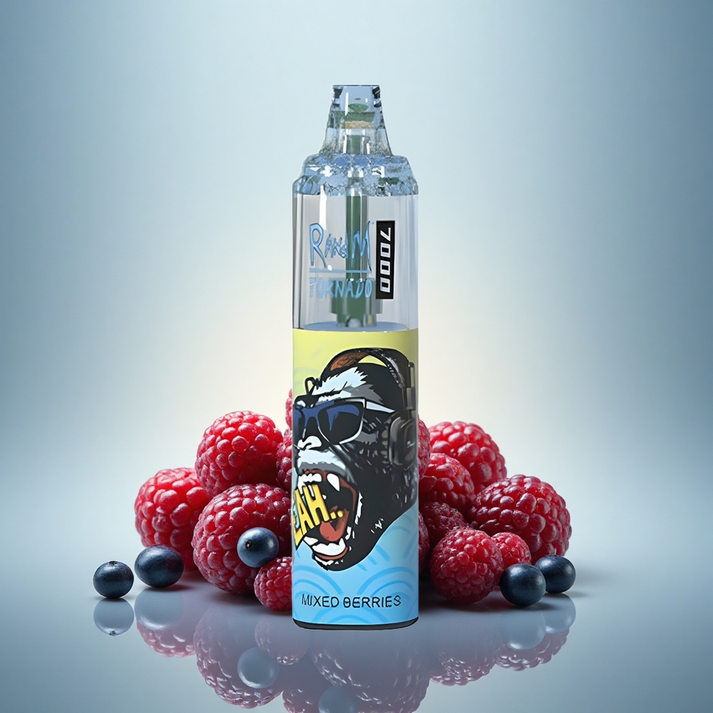 RandM Fumot Tornado 7000 Puffs Baies Mixtes 14 ML 850 mAh