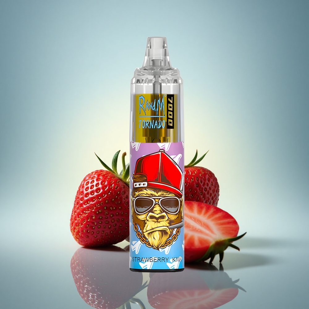 RandM Fumot Tornado 7000 Puffs Fraise Kiwi 14ml 850mAh