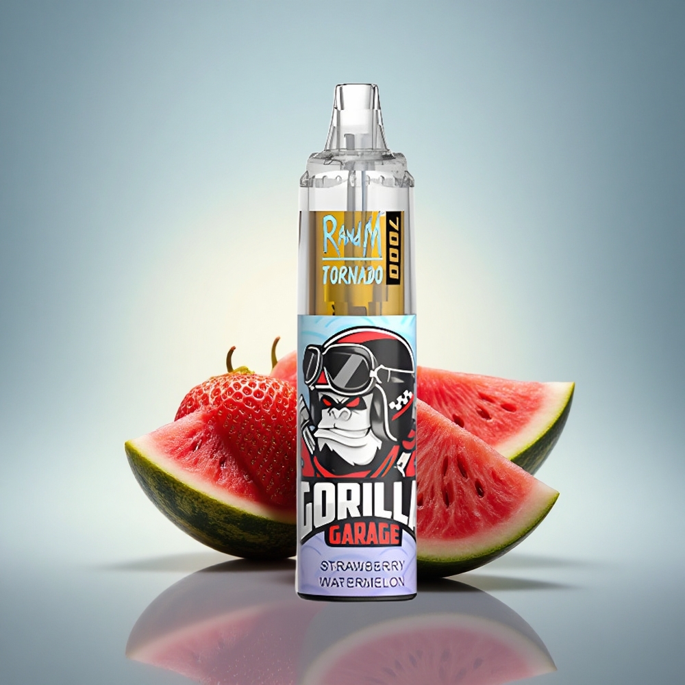 RandM Fumot Tornado 7000 Puffs Fraise Pastèque 14ML 850mAh