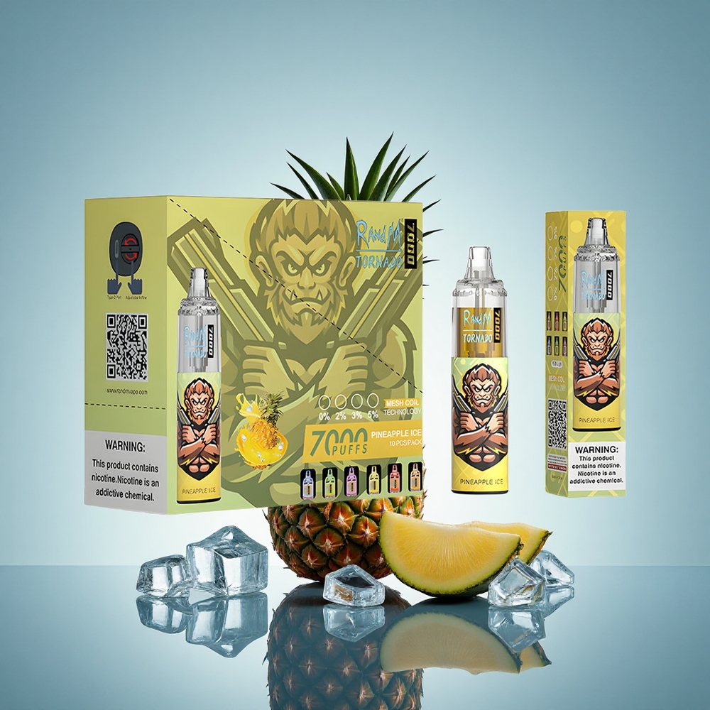 RandM Fumot Tornado 7000 Puffs Glace Ananas 14ML 850mAh