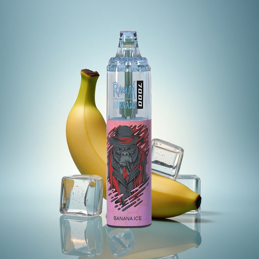 RandM Fumot Tornado 7000 Puffs Glace Banane 14ML 850mAh