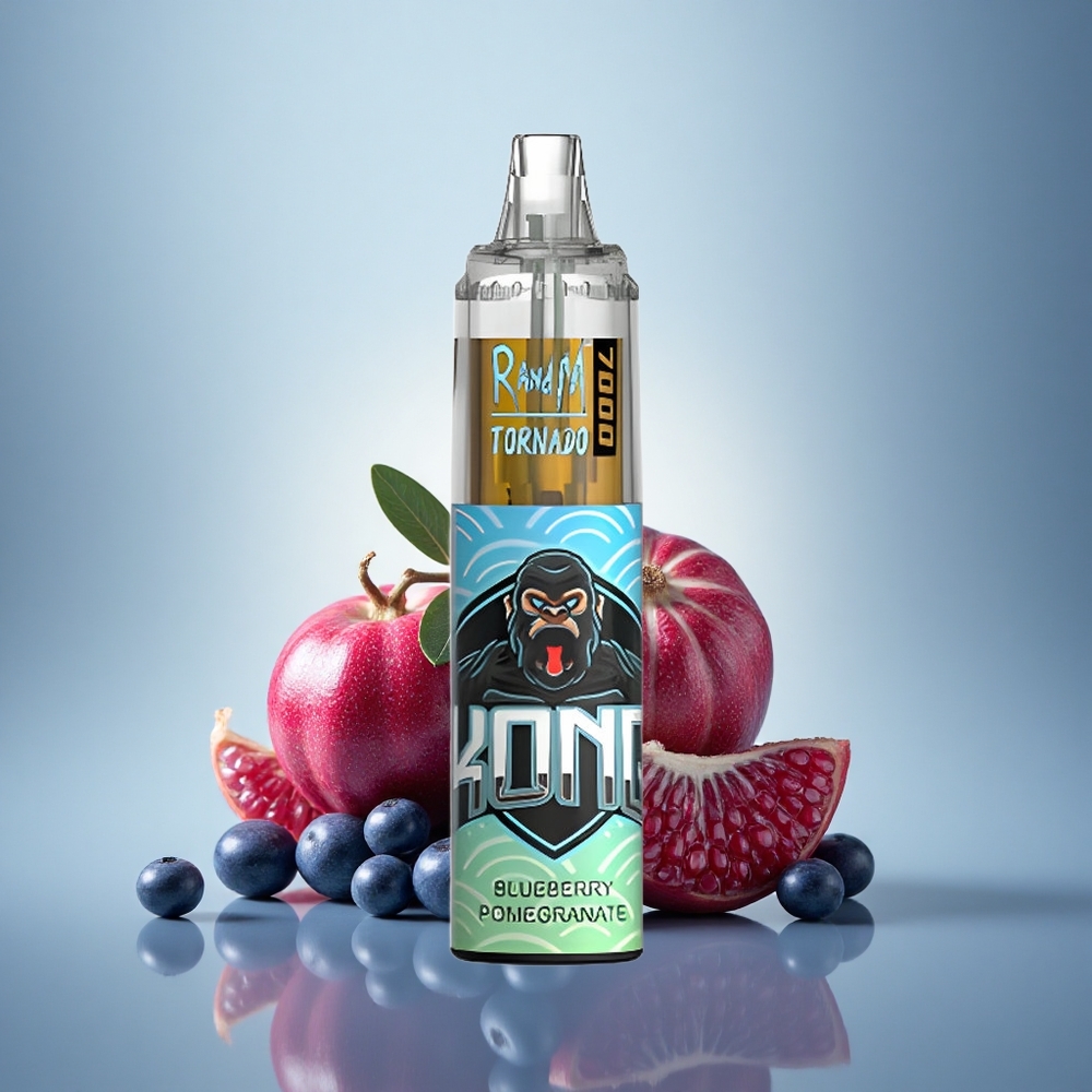 RandM Fumot Tornado 7000 Puffs Myrtille Grenade 14 ML 850 mAh