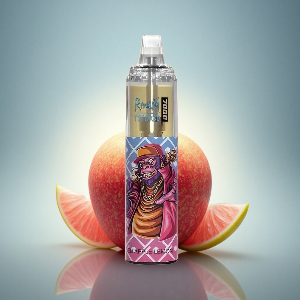 RandM Fumot Tornado 7000 Puffs Pomme Rouge Citron 14 ML 850 mAh