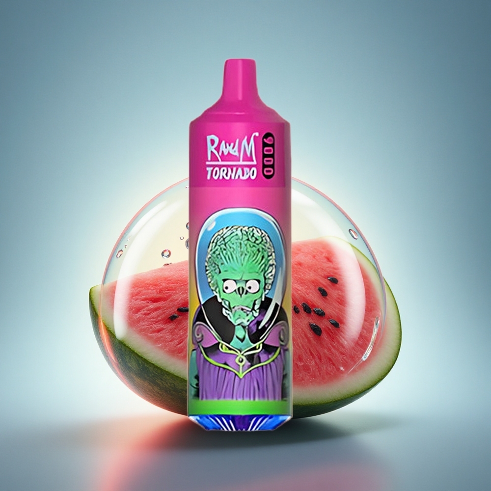 RandM Fumot Tornado 9000 Puffs Chewing Bulle Pastèque 850 mAh 18 mL