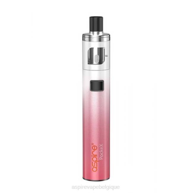 Aspire Pockex kit édition anniversaire dégradé noir et blanc Aspire vape avis 86XN117