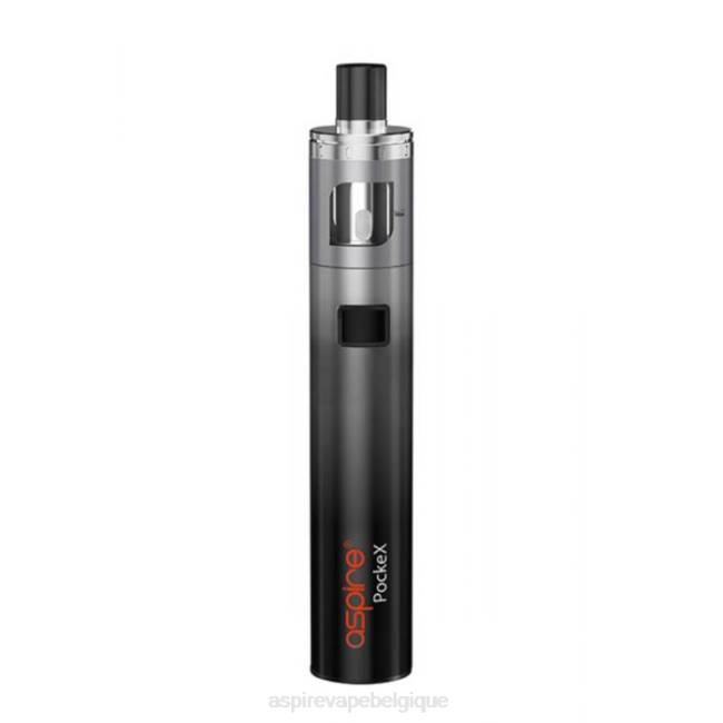 Aspire Pockex kit édition anniversaire dégradé noir et blanc Aspire vape avis 86XN117