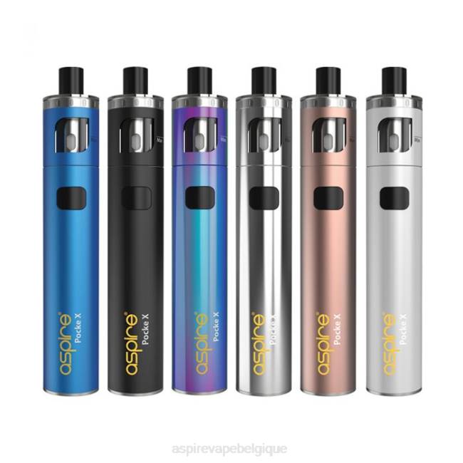 Aspire Pockex poche aio acier inoxydable Aspire ecig 86XN114